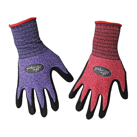 Boss Boss Guardian Angel Women's Indoor/Outdoor Dotted and Dipped Gloves Assorted S 1 pk 8444S
